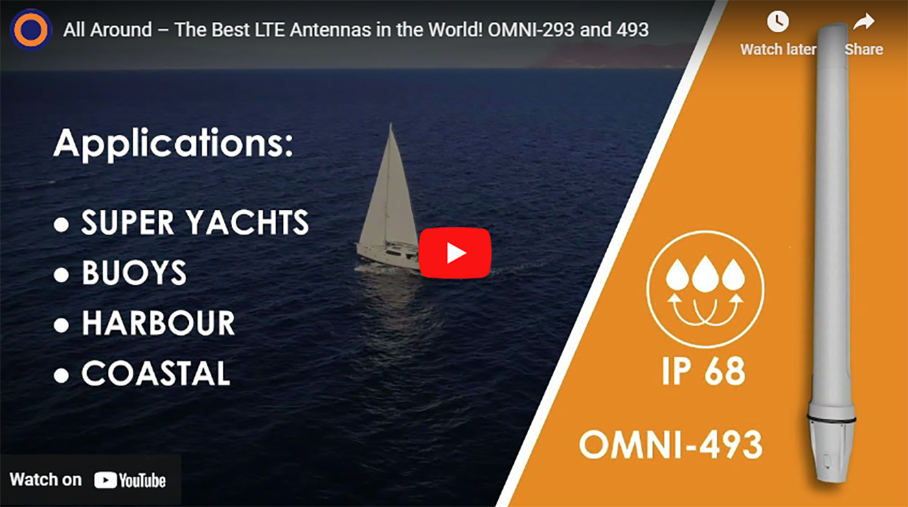 Video POYNTING Marine Antennas Omni-293 & Omni-493 Overview